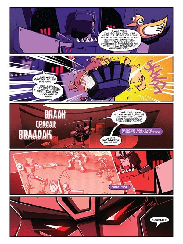 Ransformers Beast Wars Issue No. 11 Comic Book Preview Image  (5 of 9)